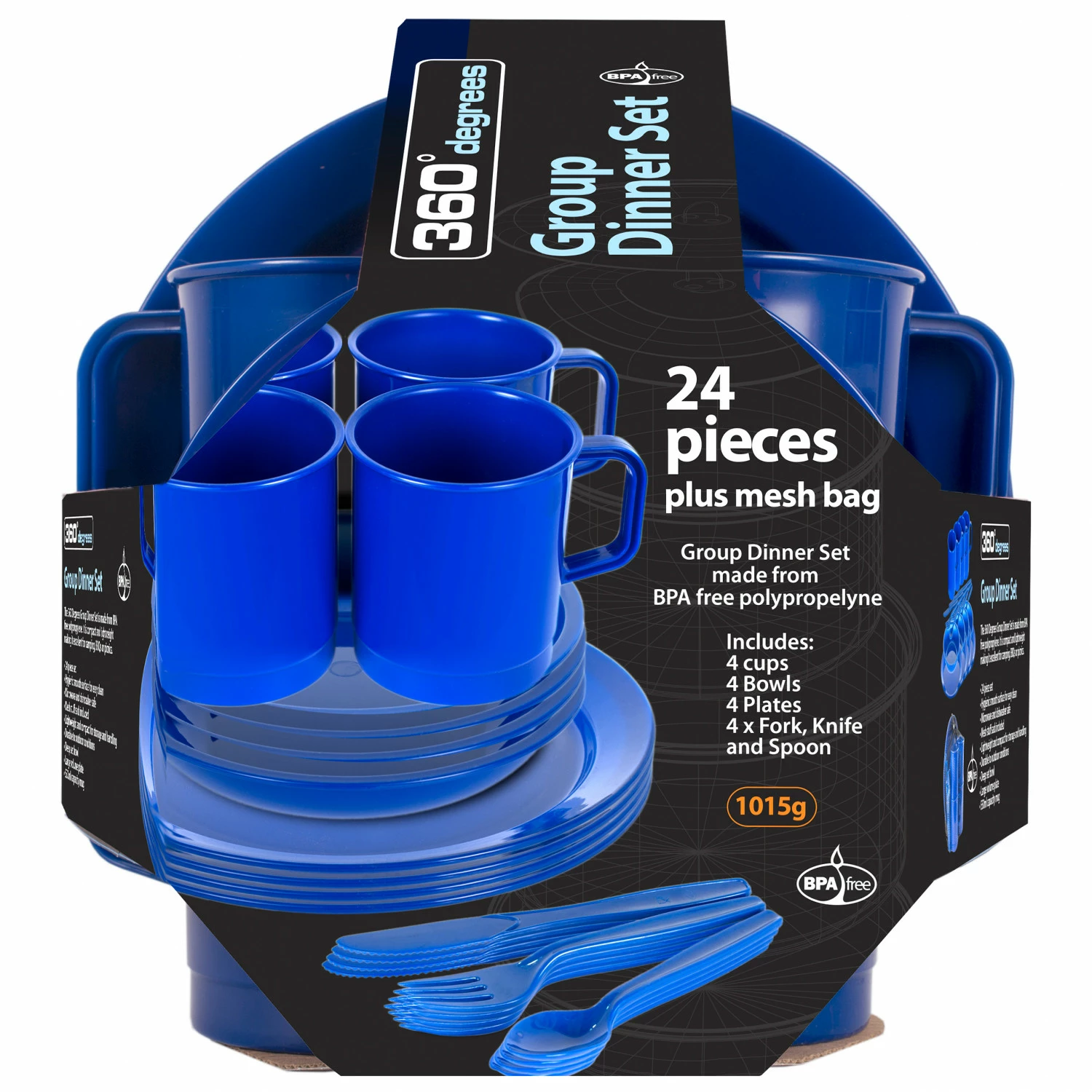 360 Degrees Dinner Set - Set Of Dishes - Image 3