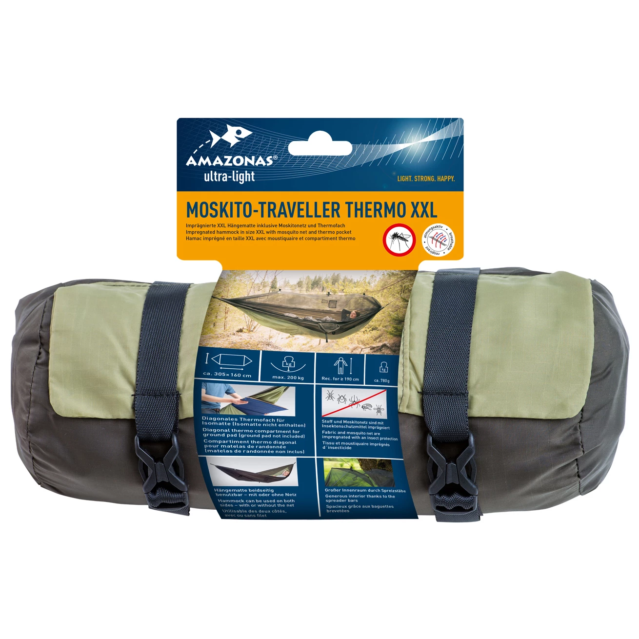 Amazonas Moskito-Traveller Thermo XXL - Hammock - Image 2