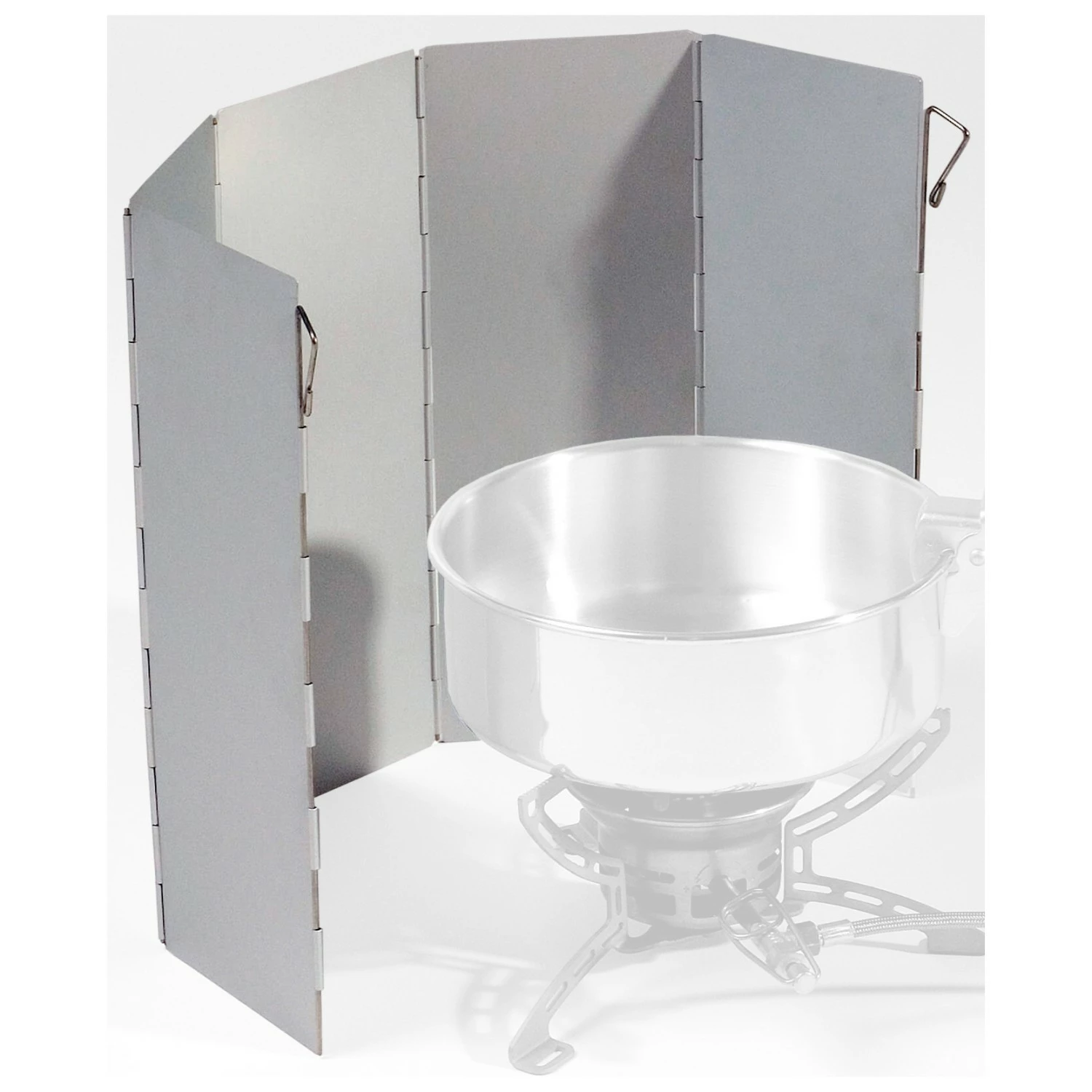 Basic Nature Foldable Aluminium Windscreen