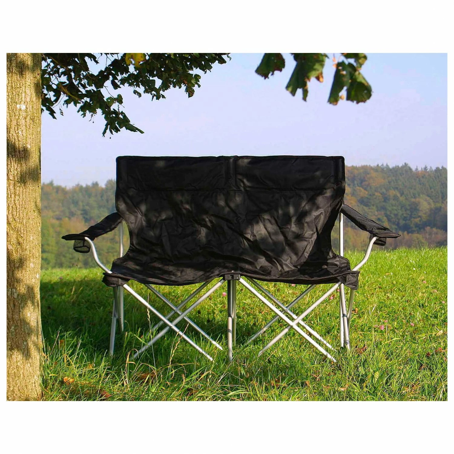 Basic Nature Travelchair Love Seat Faltsofa - Camping Chair - Image 5