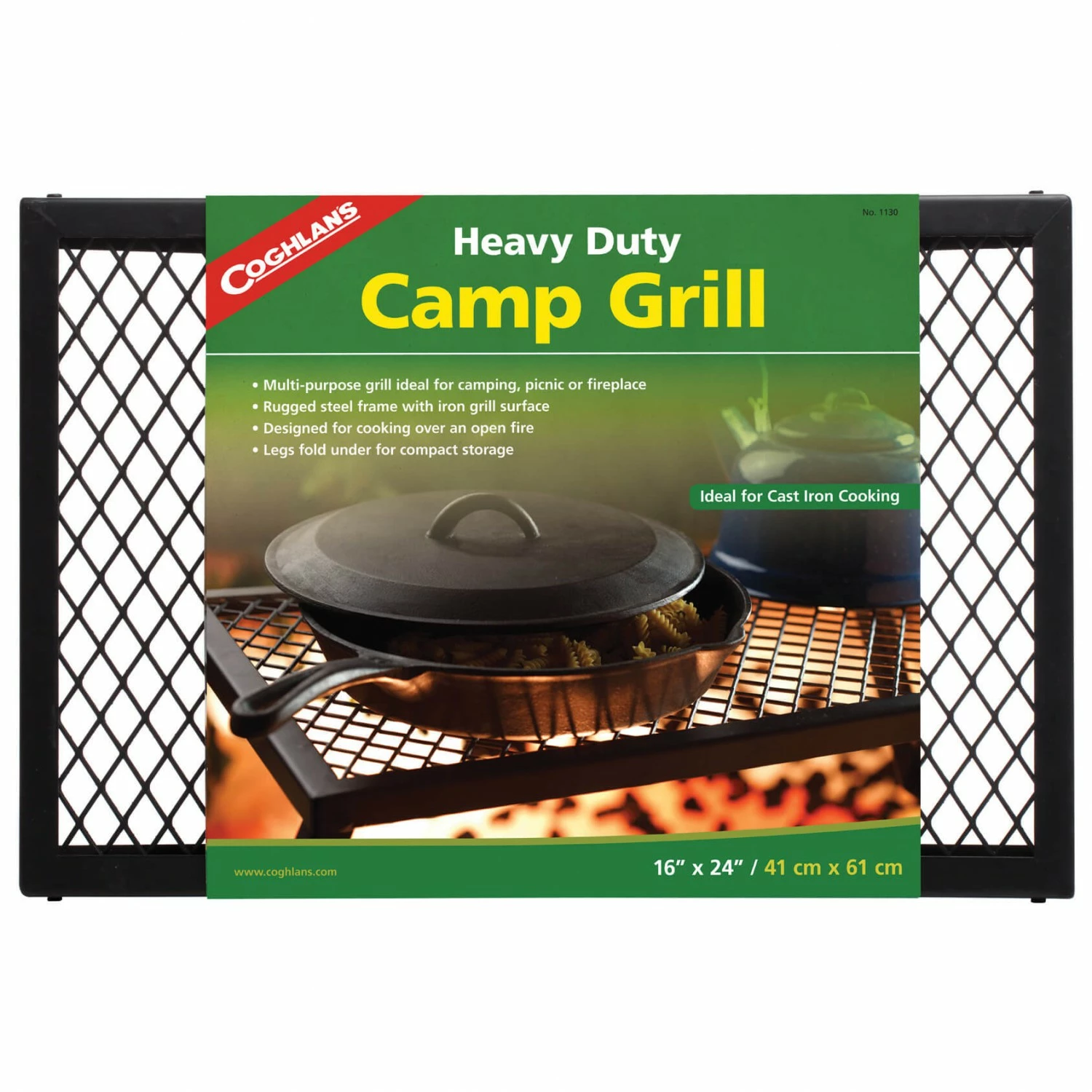 Coghlans Heavy Duty Foldable Grill - Solid Fuel Stoves - Image 2