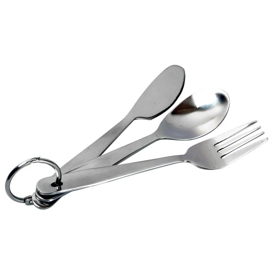Coghlans Kid's Cutlery With Ring 3-piece - Image 2