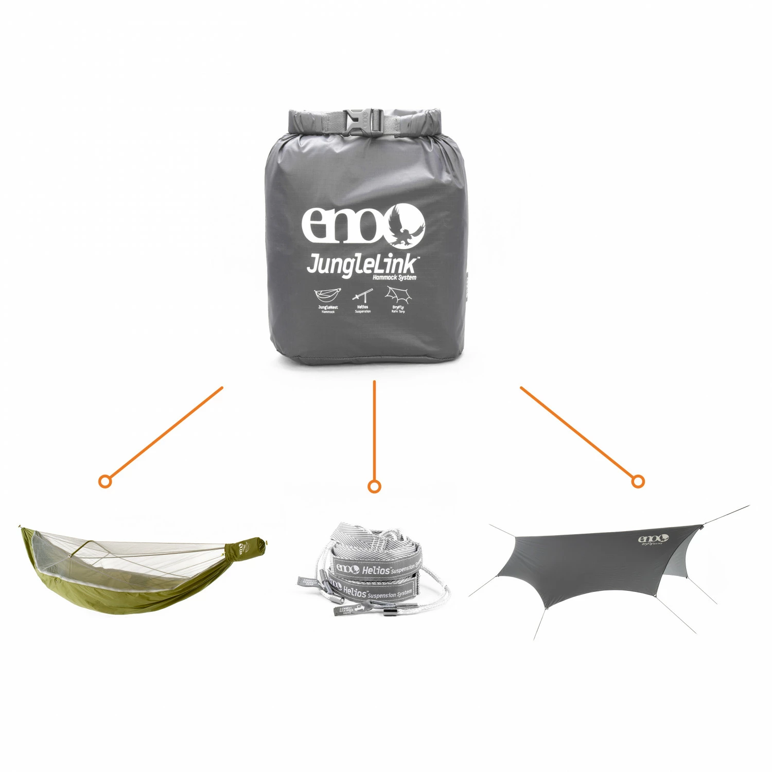 ENO JungleLink Shelter System - Hammock Extension - Image 2