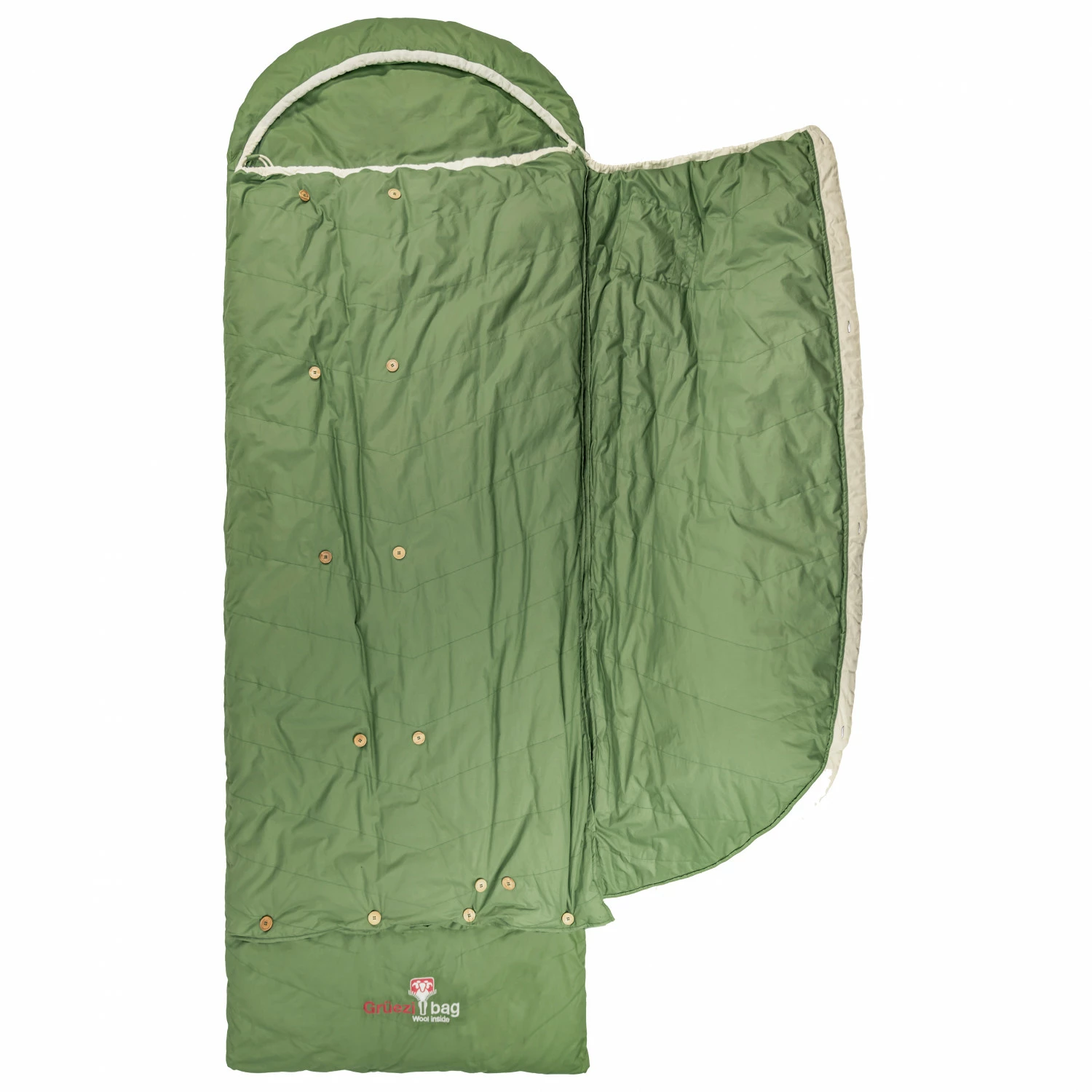 Grüezi Bag Biopod DownWool Nature Comfort - Down Sleeping Bag - Image 5