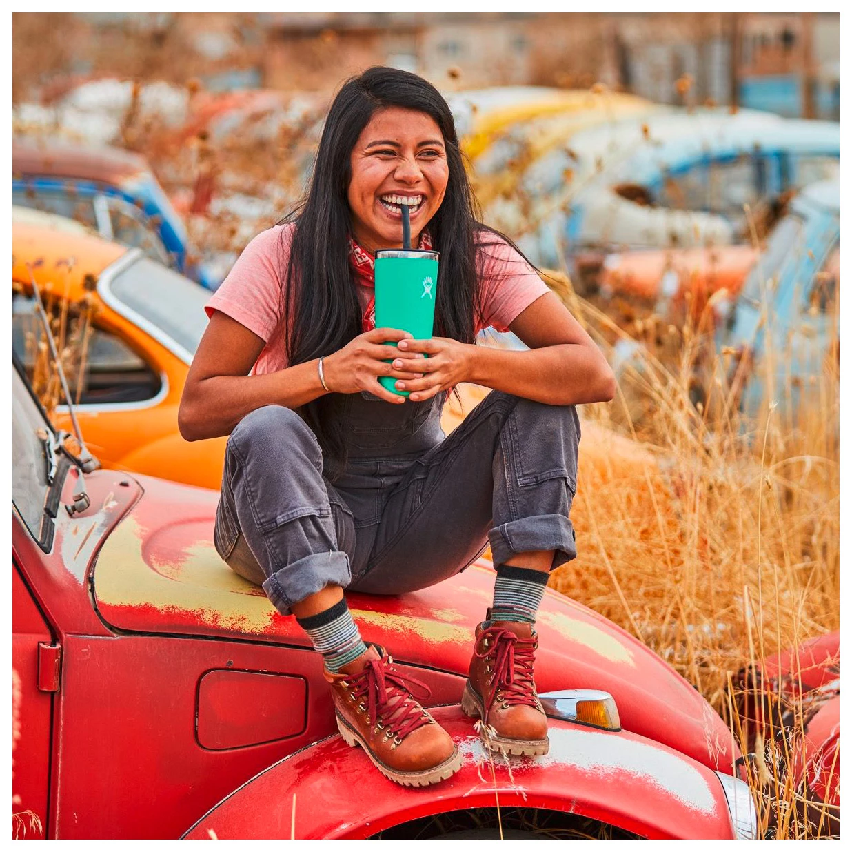 Hydro Flask Medium Press-In Straw Lid - Straw - Image 2