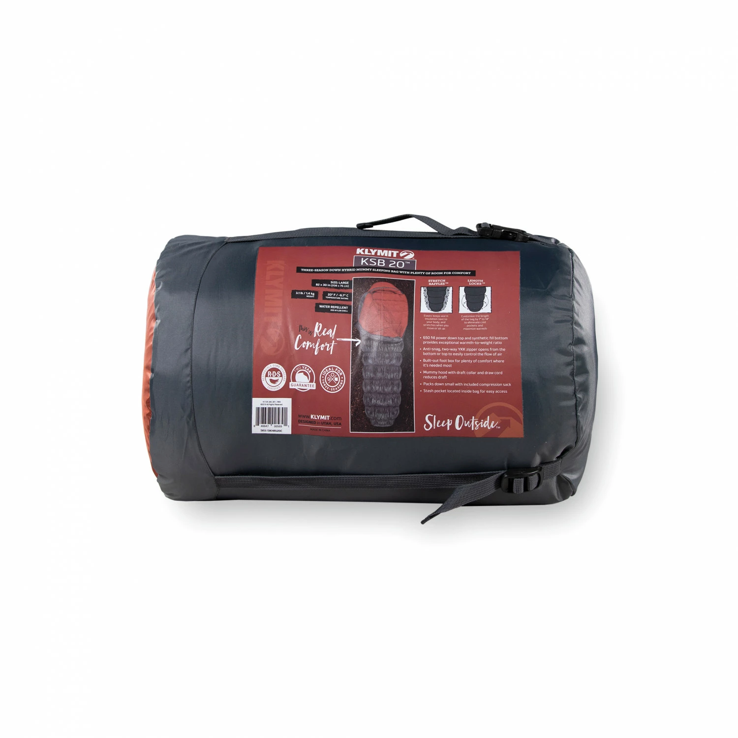 Klymit KSB 20 - Hybrid Sleeping Bag - Image 10