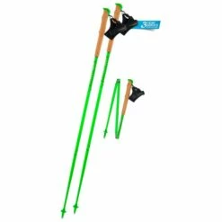 Komperdell Carbon FXP Team Green Foldable - Running Poles