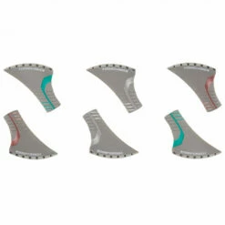 Komperdell Nordic Walking 2-Color Vulcanized Pads 3-Pack