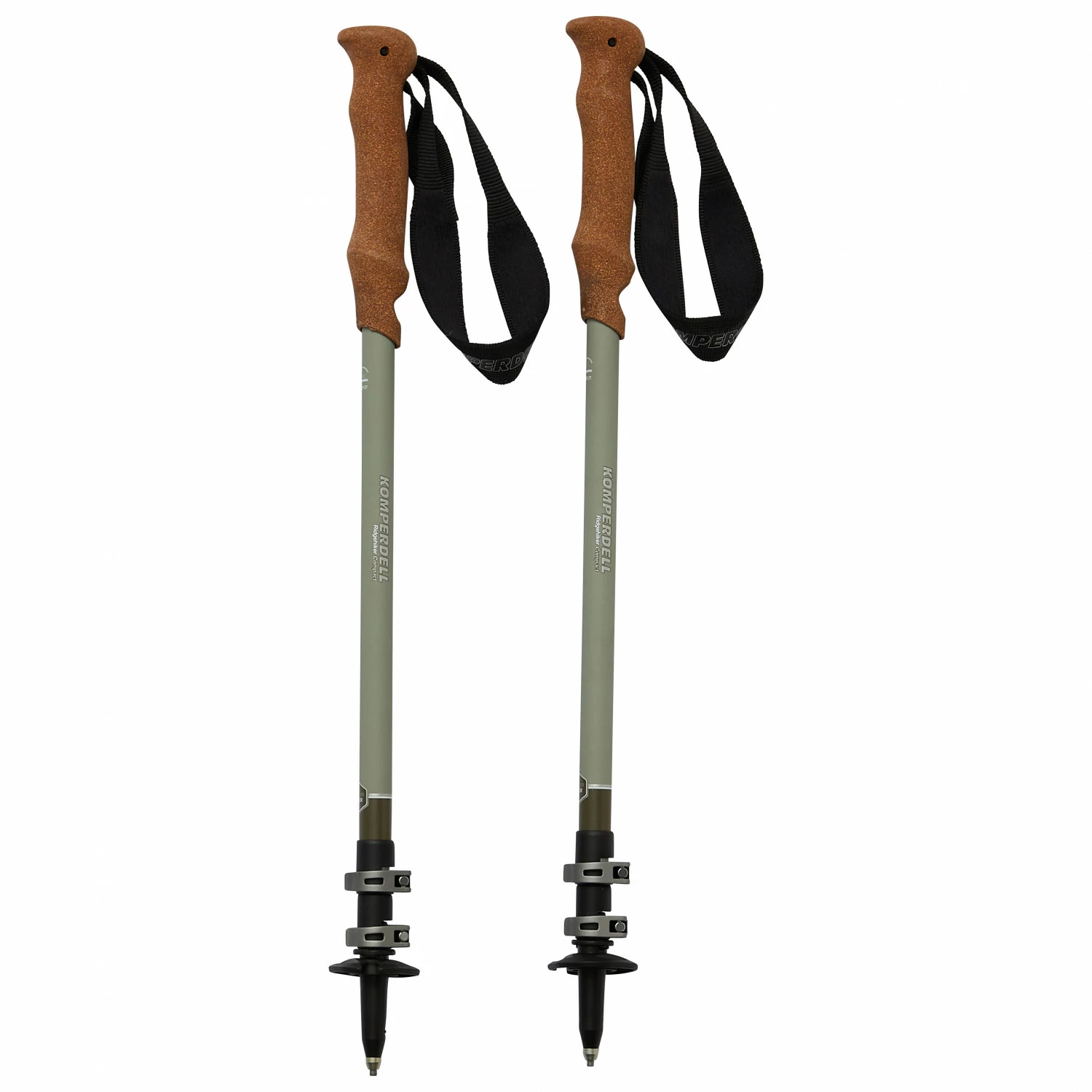 Komperdell Ridgehiker Cork Powerlock Compact - Walking Poles - Image 2