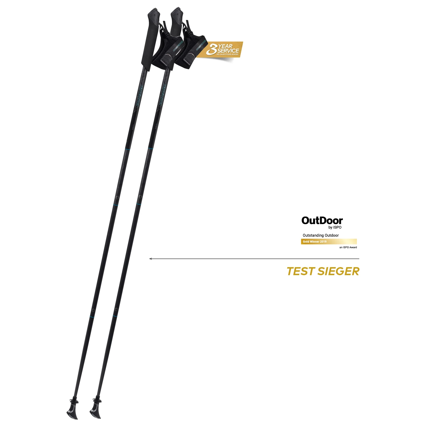 Komperdell Traveller FXP - Nordic Walking Poles