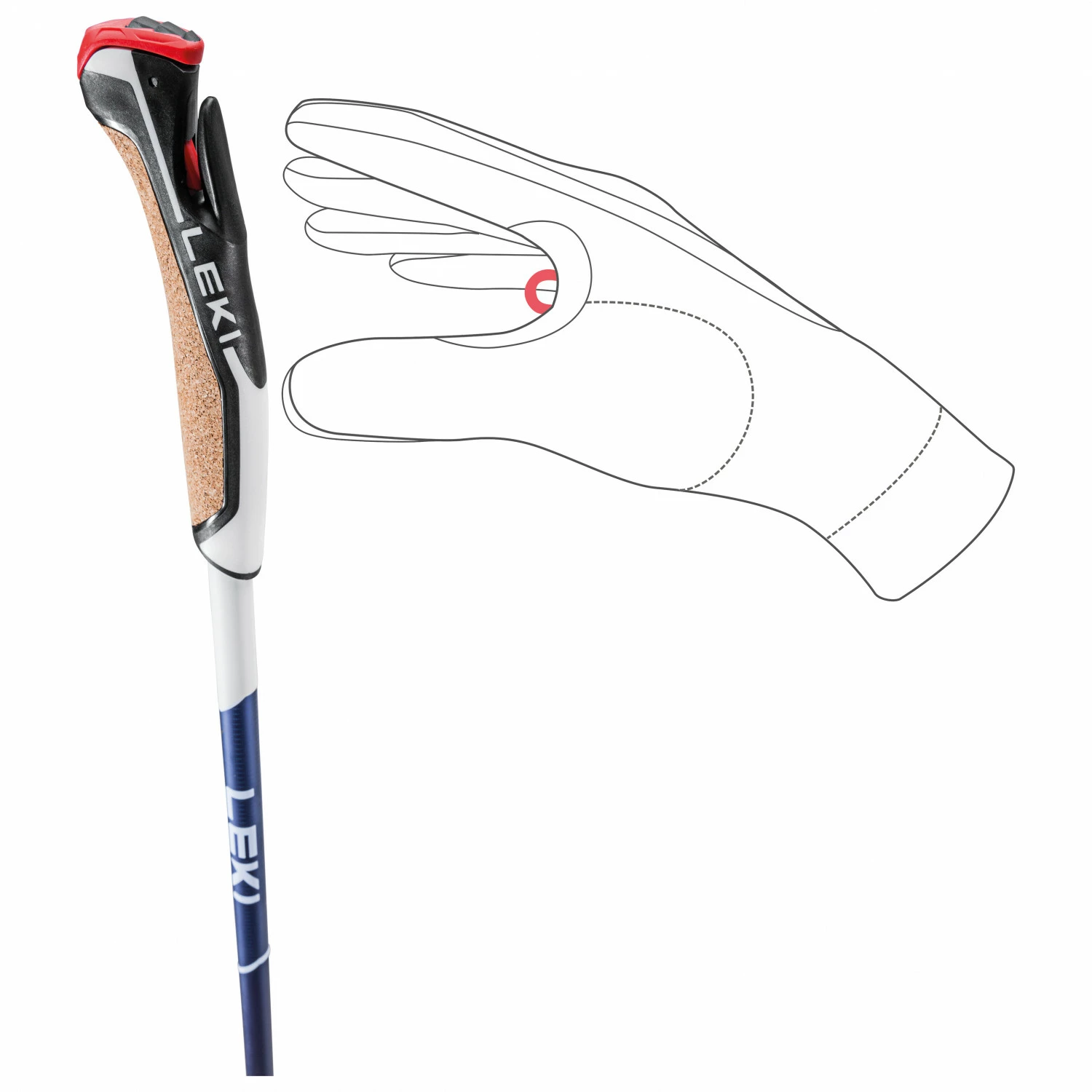 Leki Smart Pacer Lite - Nordic Walking Poles - Image 7