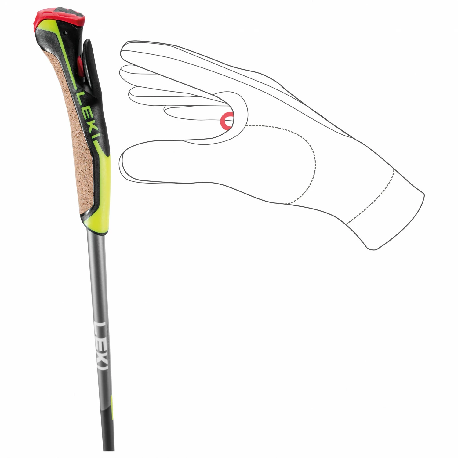 Leki Speed Pacer Lite - Nordic Walking Poles - Image 7