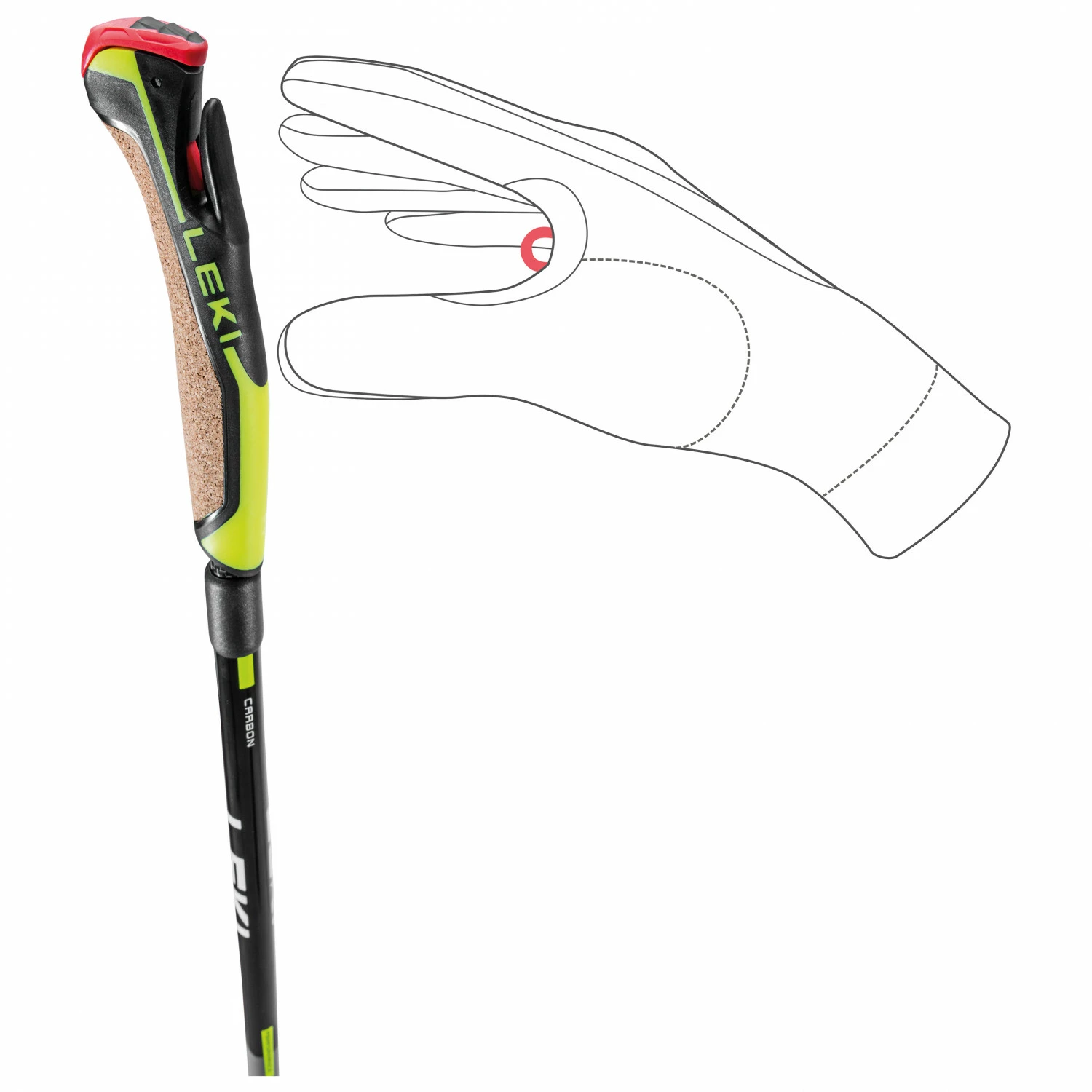 Leki Speed Pacer Vario - Nordic Walking Poles - Image 7