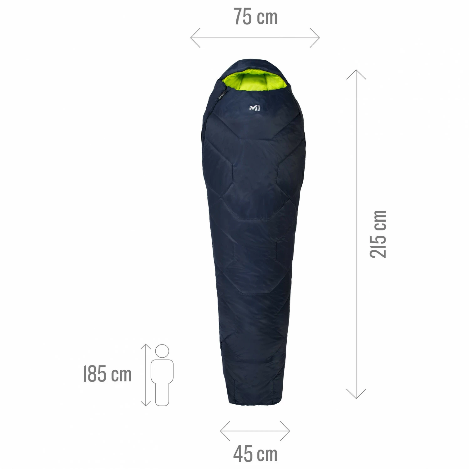 Millet Baikal 1100 - Synthetic Sleeping Bag - Image 3