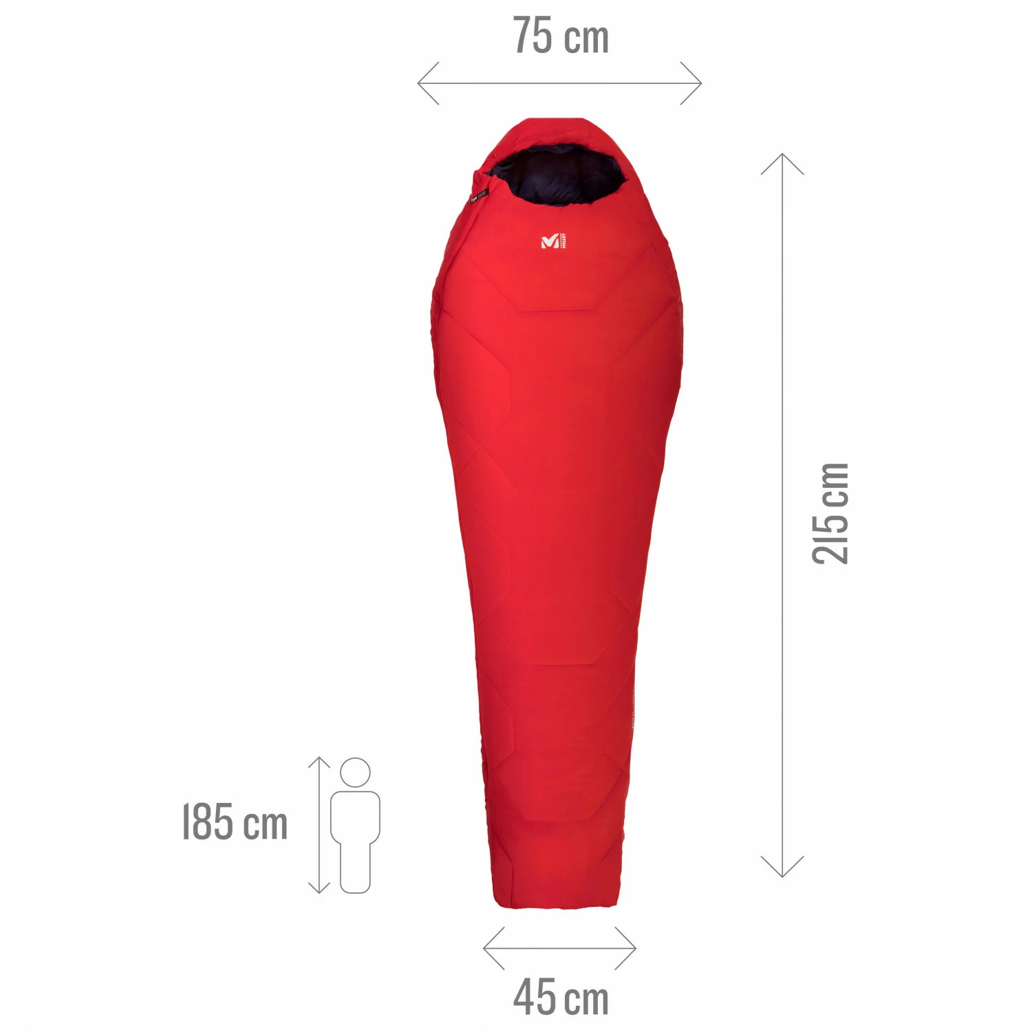 Millet Baikal 1500 - Synthetic Sleeping Bag - Image 3