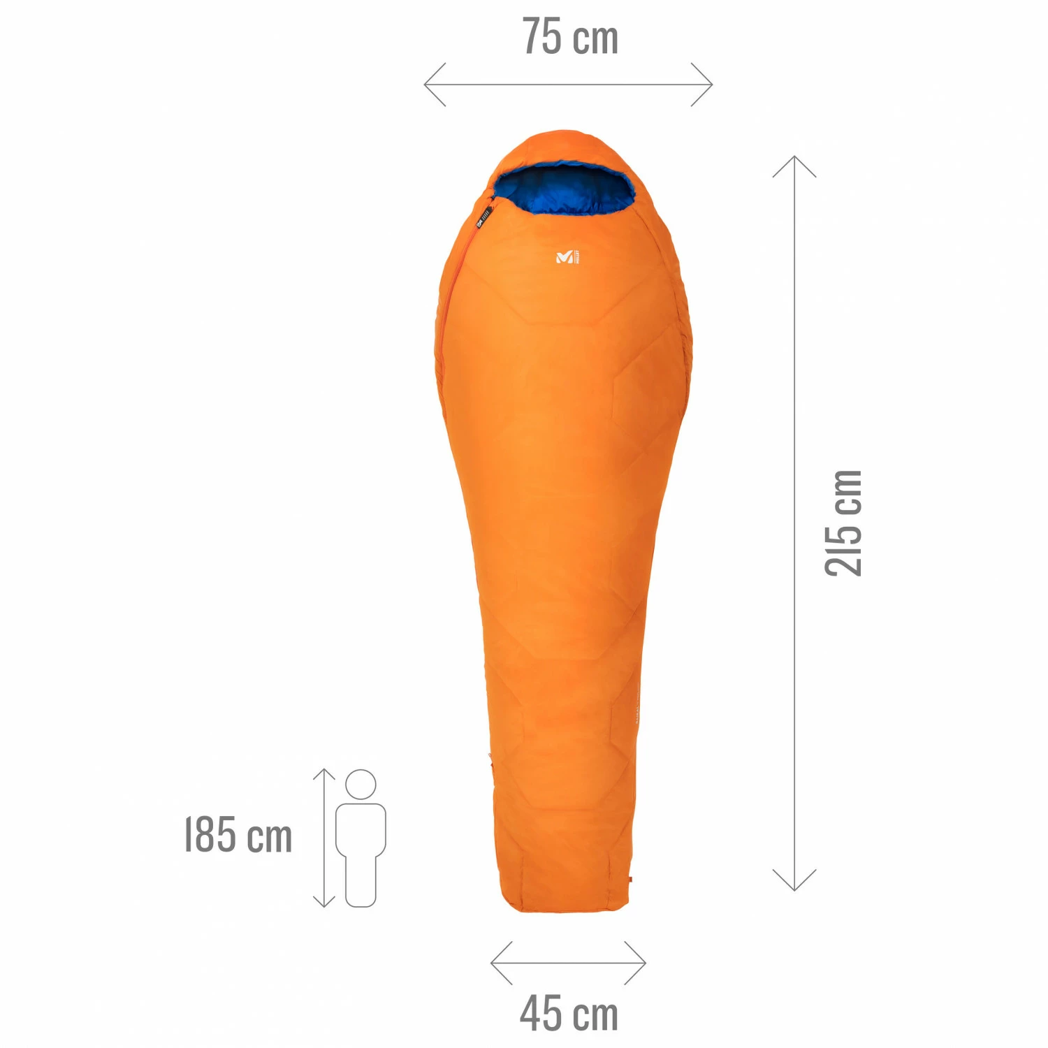 Millet Baikal 750 - Synthetic Sleeping Bag - Image 3