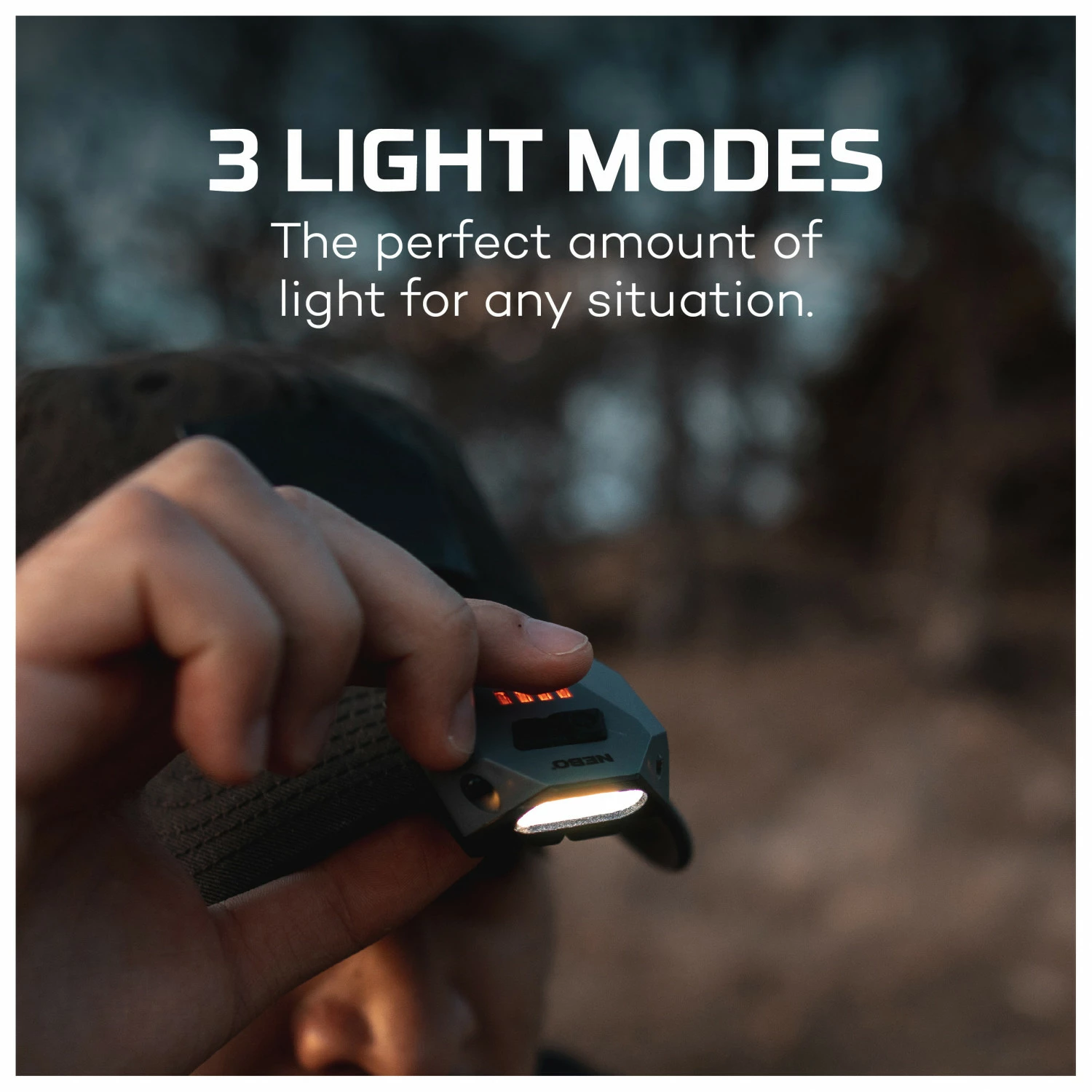 NEBO Einstein Cap - Head Torch - Image 2