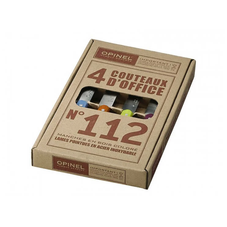 Opinel Kitchen Knife Set (4-Colour-Pack) - Image 2