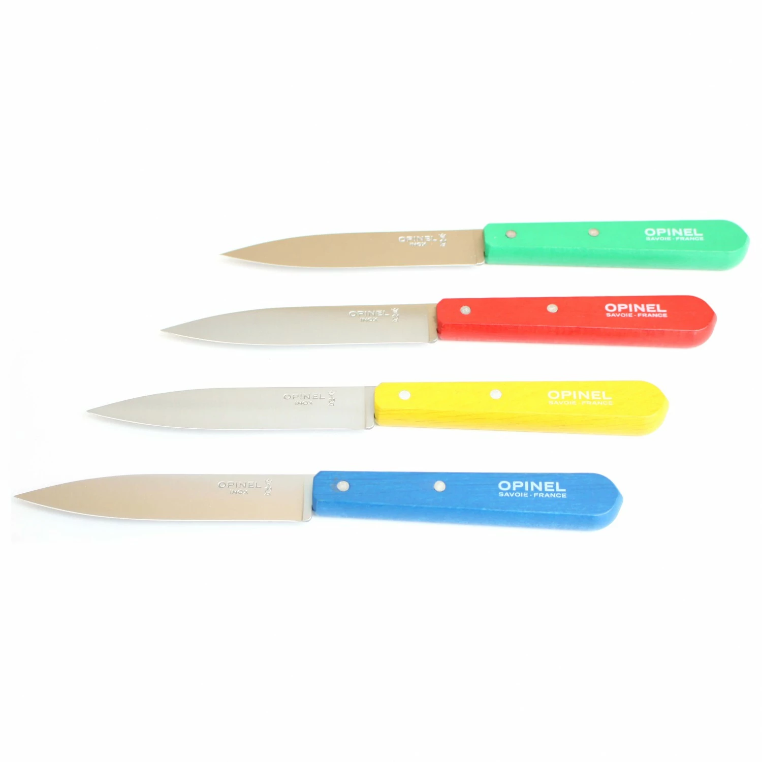 Opinel Kitchen Knife Set (4-Colour-Pack)