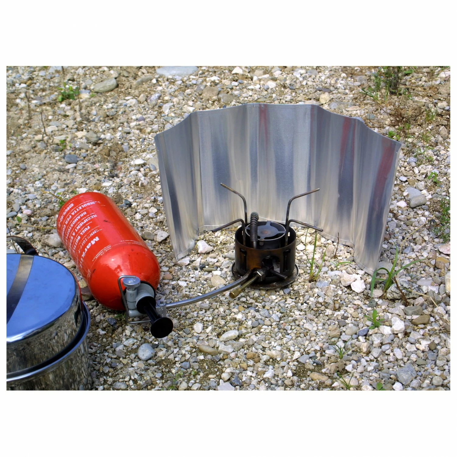 Origin Outdoors Rollable Aluminium Windscreen - Image 3