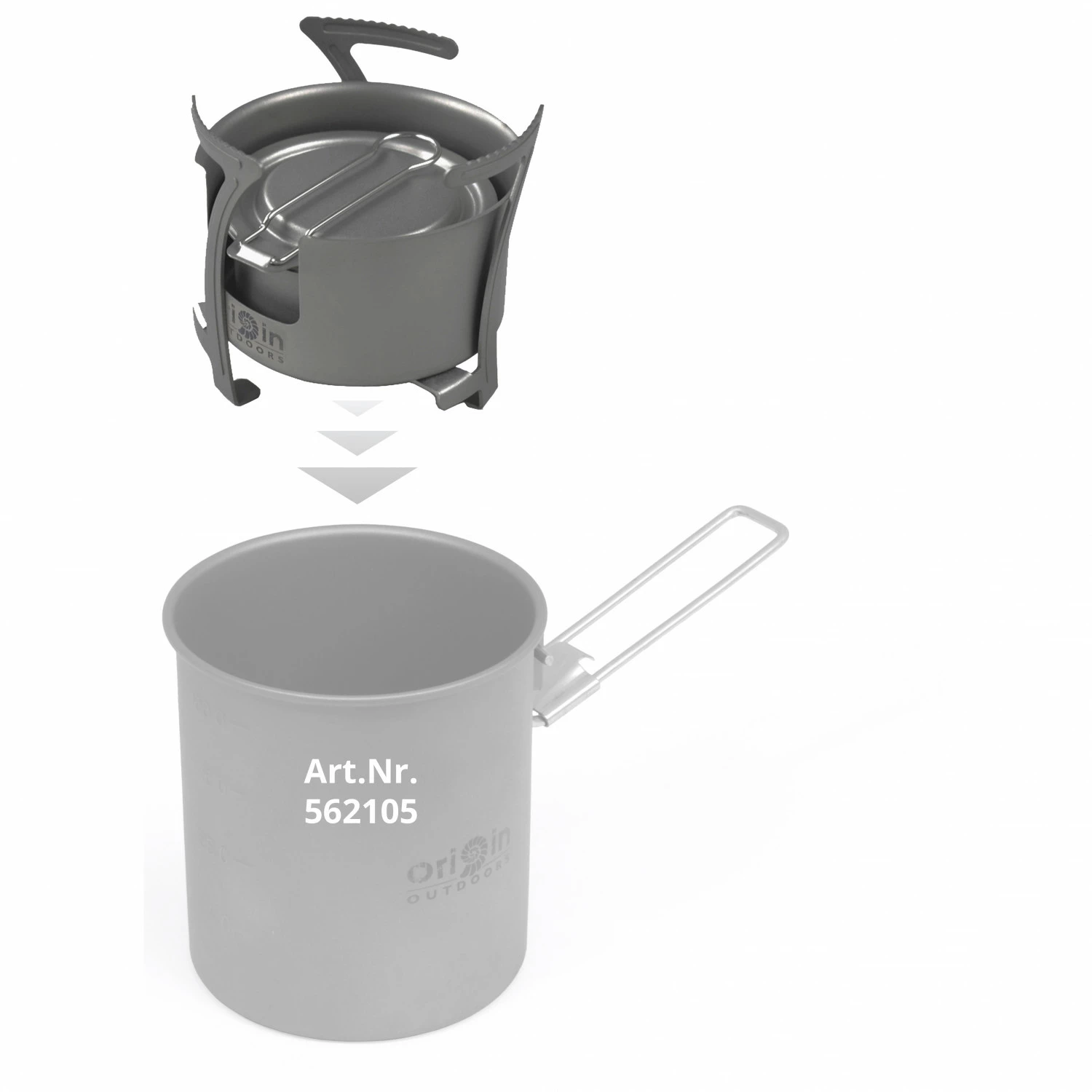 Origin Outdoors Titan Kocher Combo - Solid Fuel Stoves - Image 5