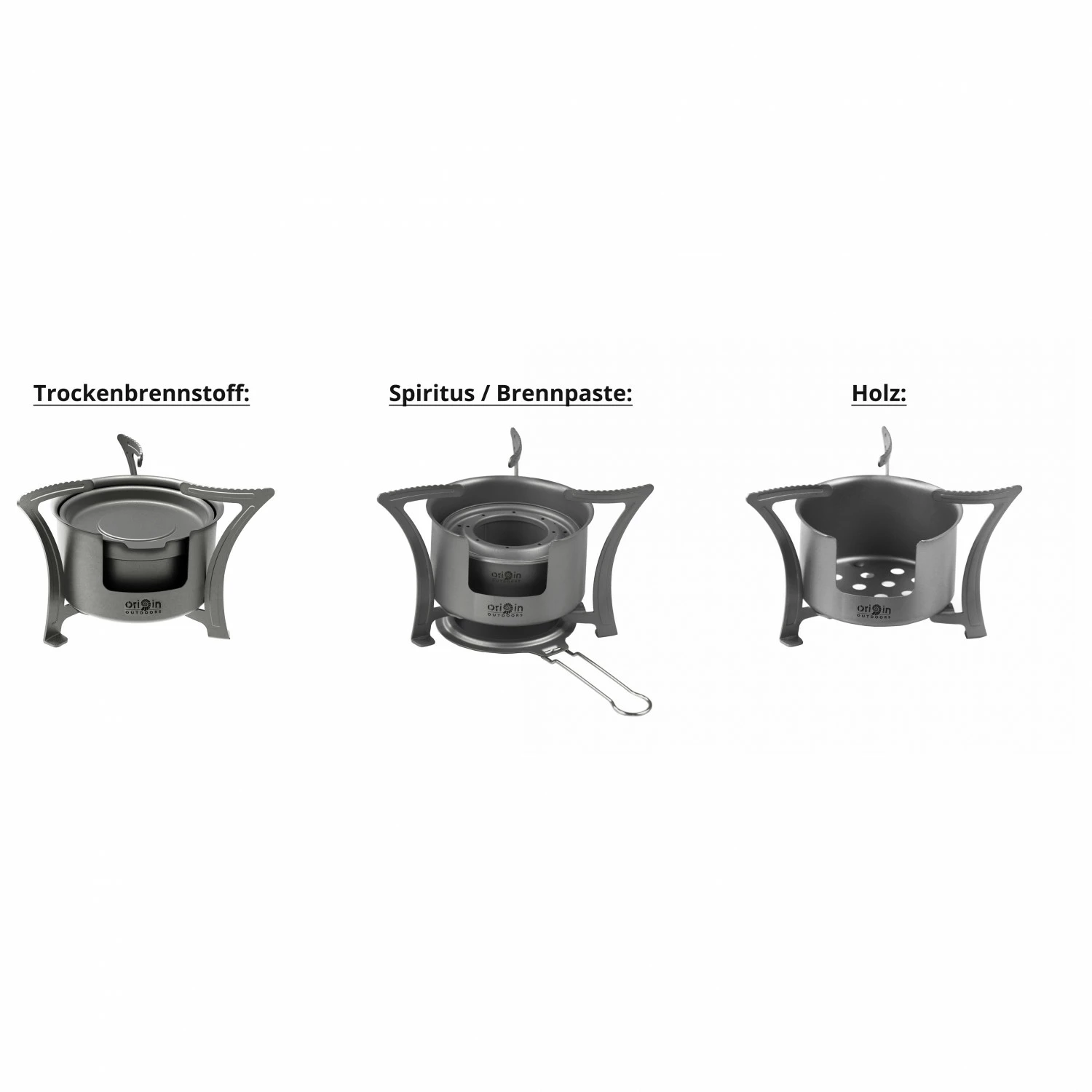 Origin Outdoors Titan Kocher Combo - Solid Fuel Stoves - Image 6