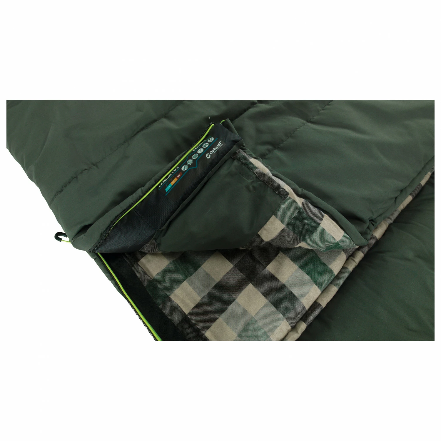 Outwell Camper Lux Double - Synthetic Sleeping Bag - Image 4
