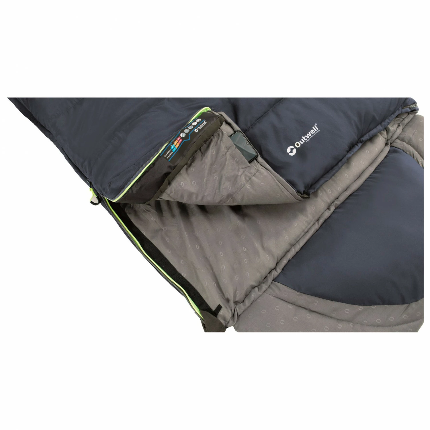 Outwell Contour Lux - Synthetic Sleeping Bag - Image 6