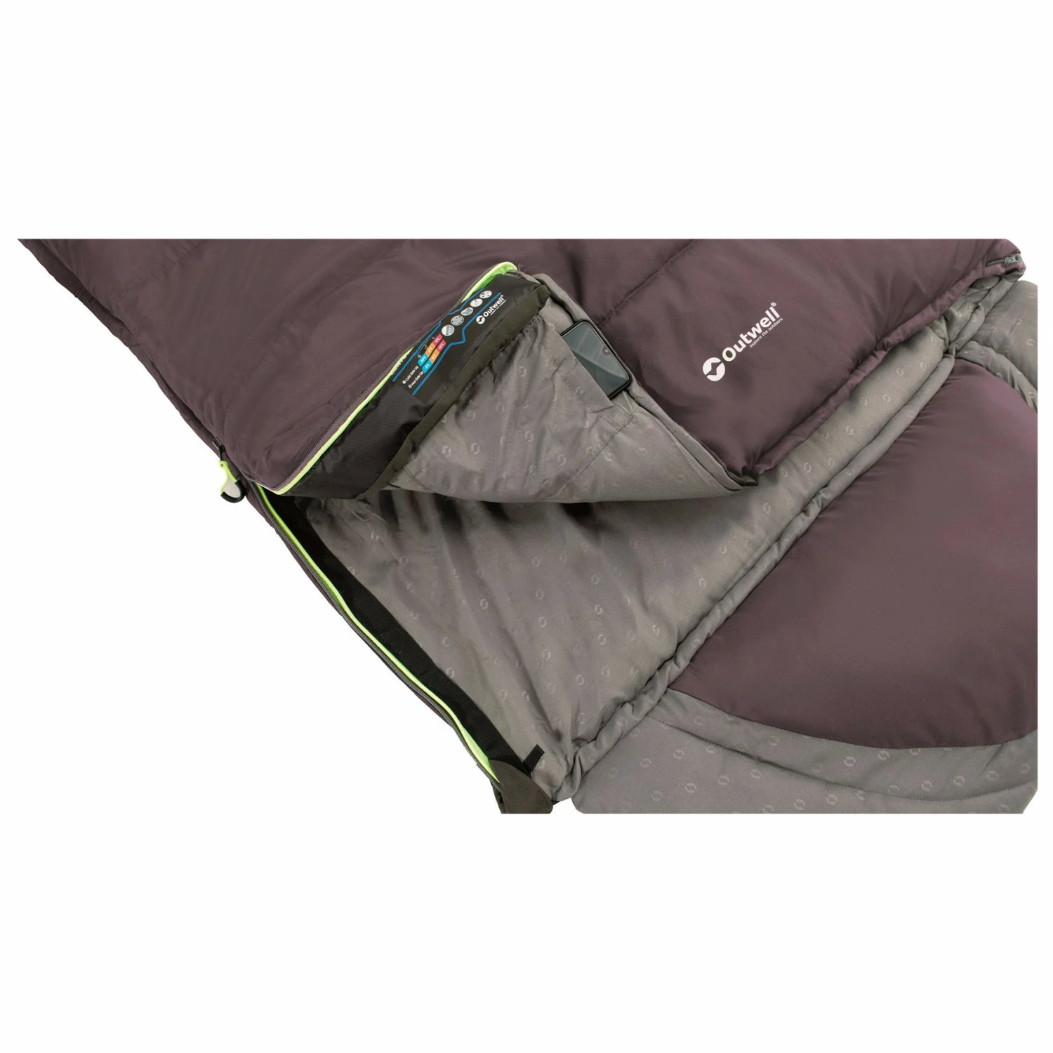 Outwell Contour - Synthetic Sleeping Bag - Image 8