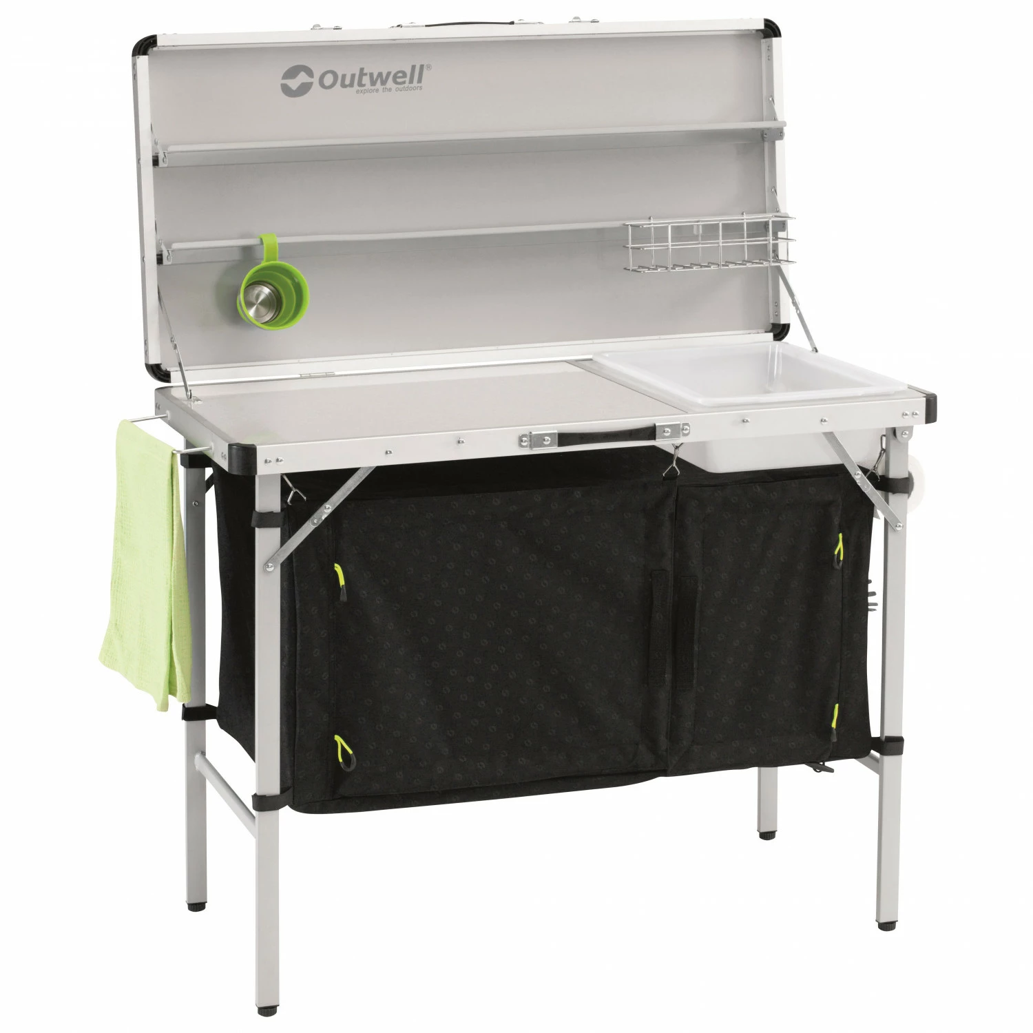 Outwell Drayton Kitchen Table - Camping Cupboard - Image 3