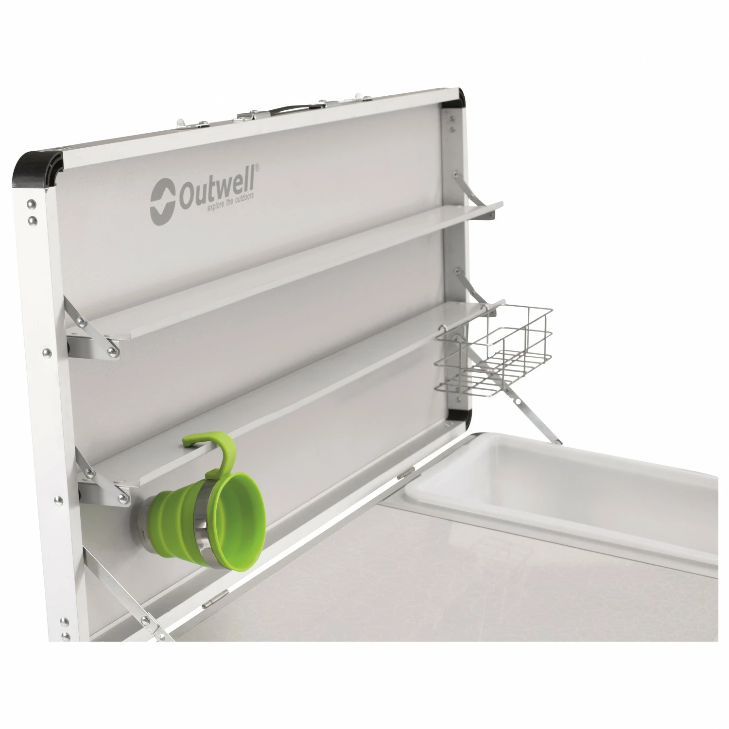 Outwell Drayton Kitchen Table - Camping Cupboard - Image 6