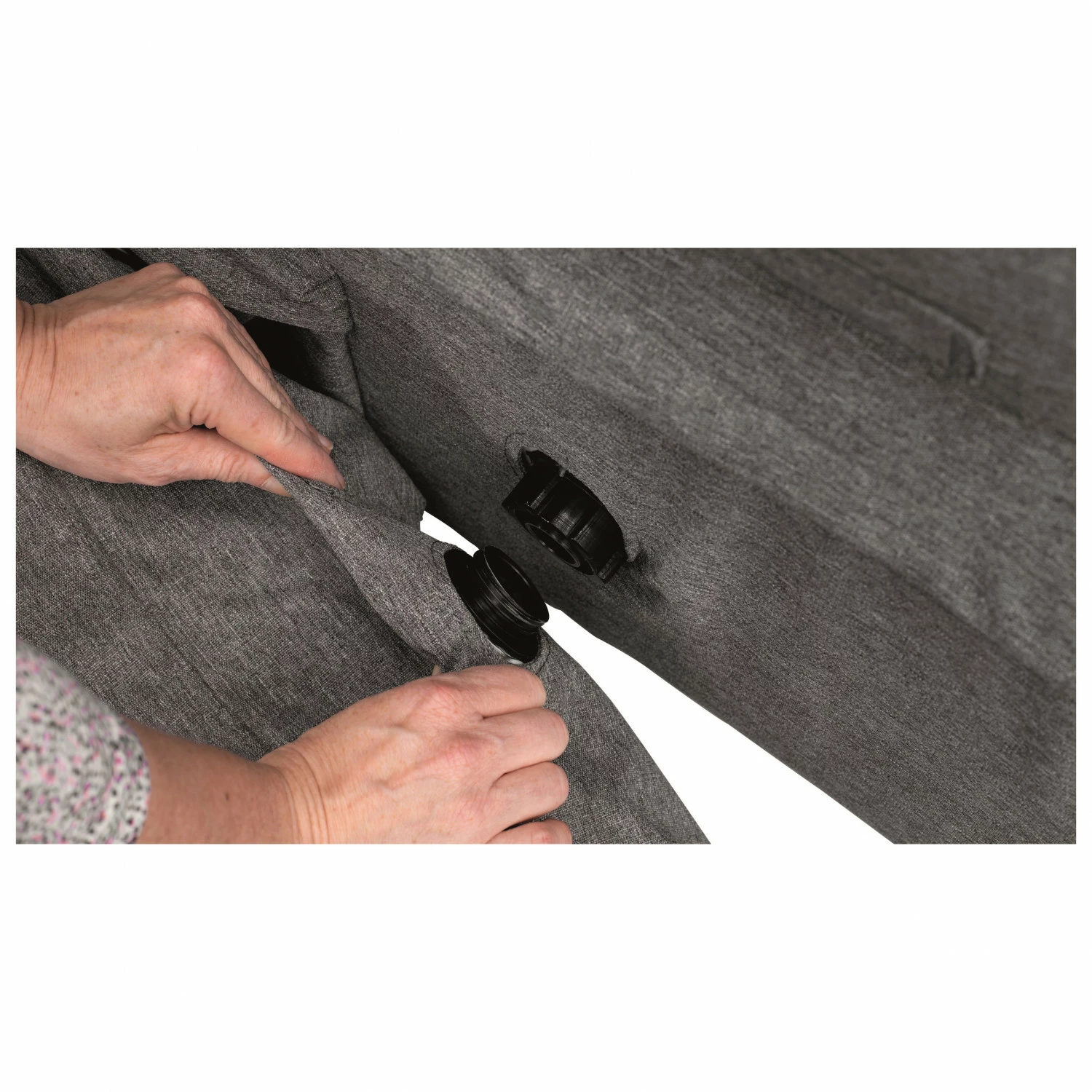 Outwell Lake Erie Inflatable Ottoman - Camping Chair - Image 4