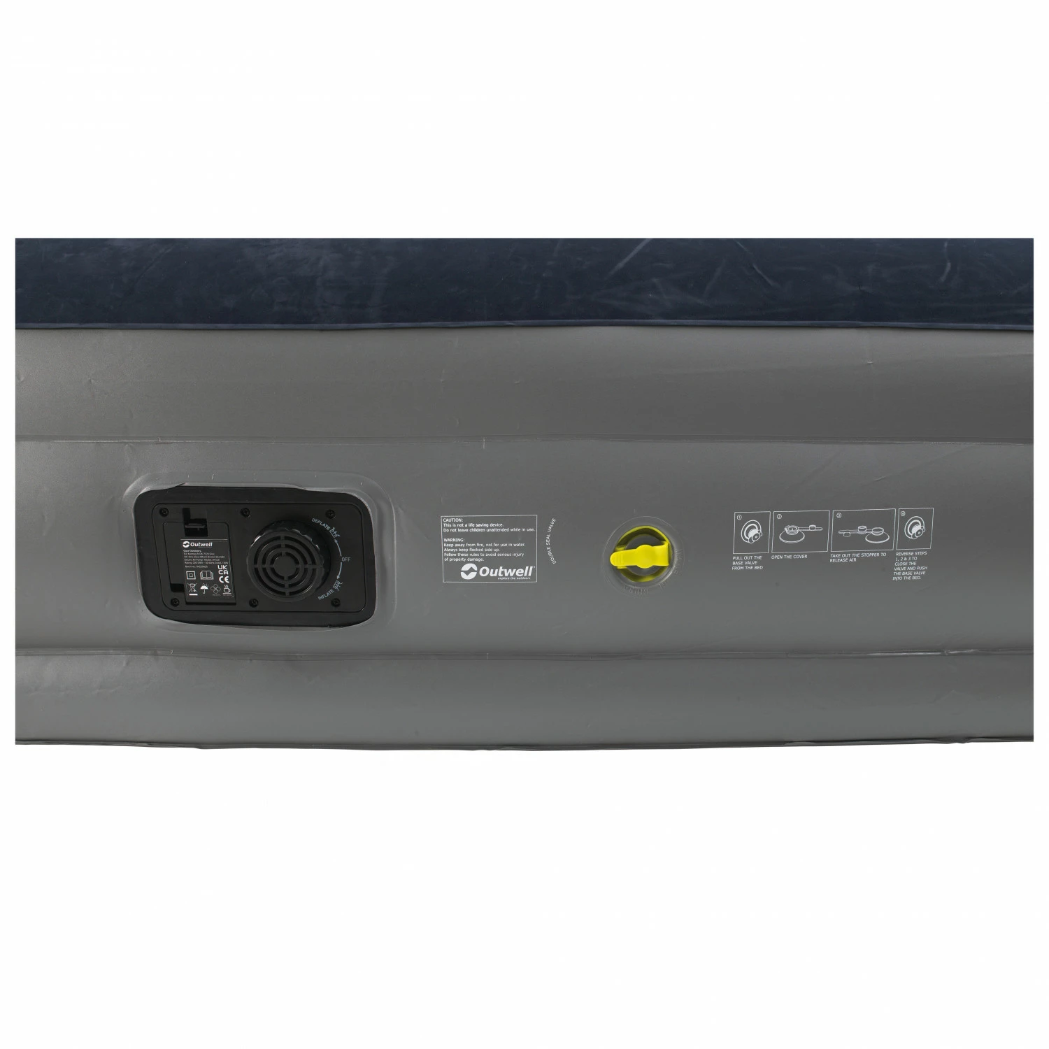 Outwell Superior With Built-In Pump - Air Bed - Image 2