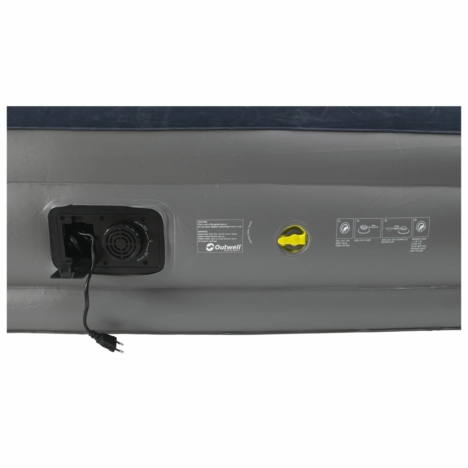 Outwell Superior With Built-In Pump - Air Bed - Image 5