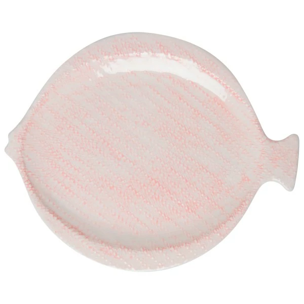 Rice Ceramic Lunch Plate In Fish Shape - Plate