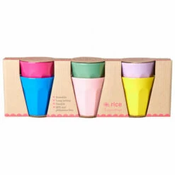 Rice Melamine Espresso Cups Giftbox - Mug