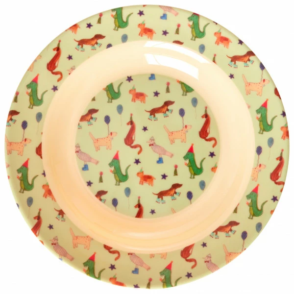 Rice Melamine Kids Bowl - Plate