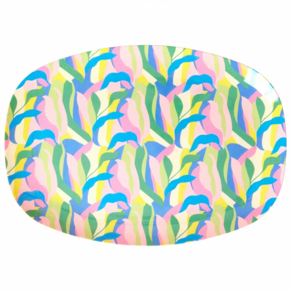 Rice Melamine Rectangular Plate - Plate