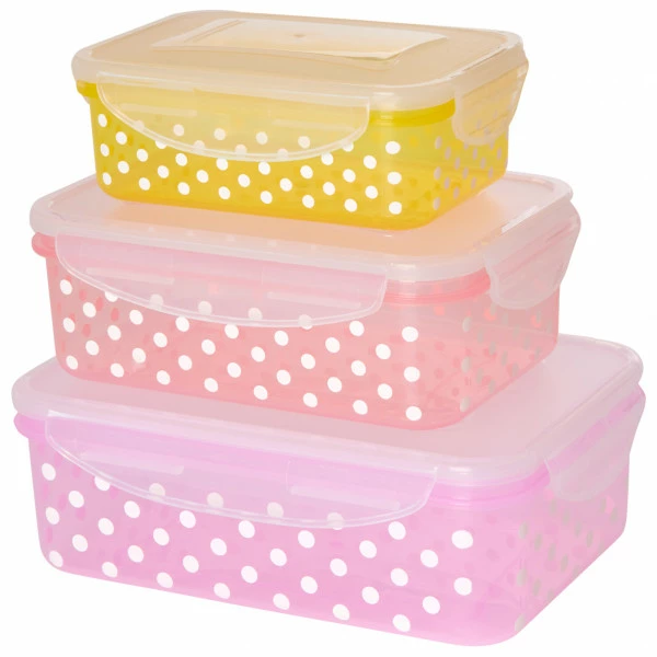 Rice Plastic Rectangular Food Boxes - Food Storage