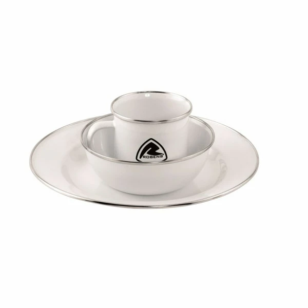 Robens Tongass Single Enamel Set - Set Of Dishes