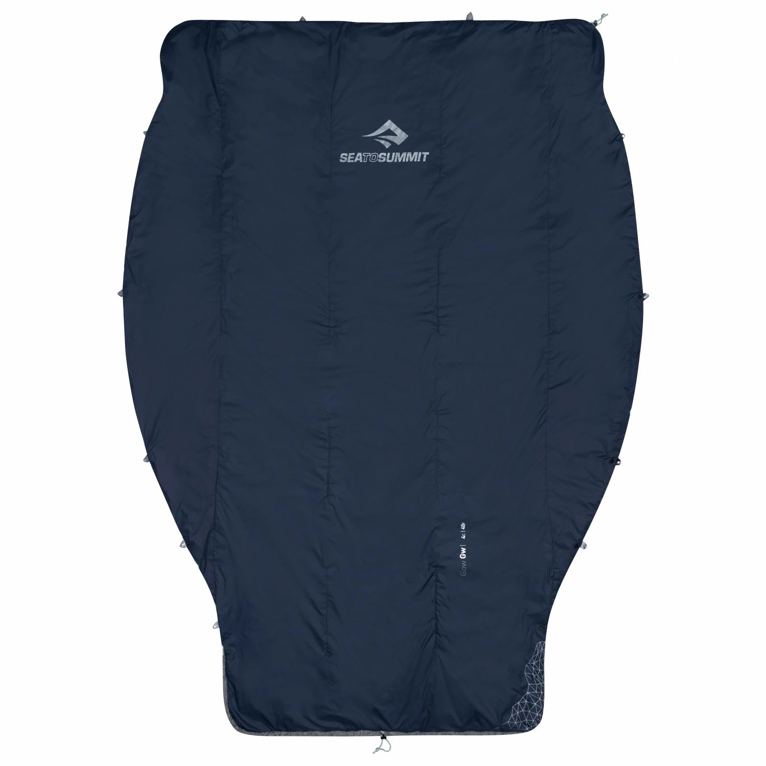 Sea To Summit Glow Gw1 - Synthetic Integrated Quilt - Synthetic Sleeping Bag - Image 2