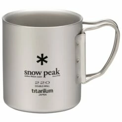Snow Peak Titanium Double Wall Cup