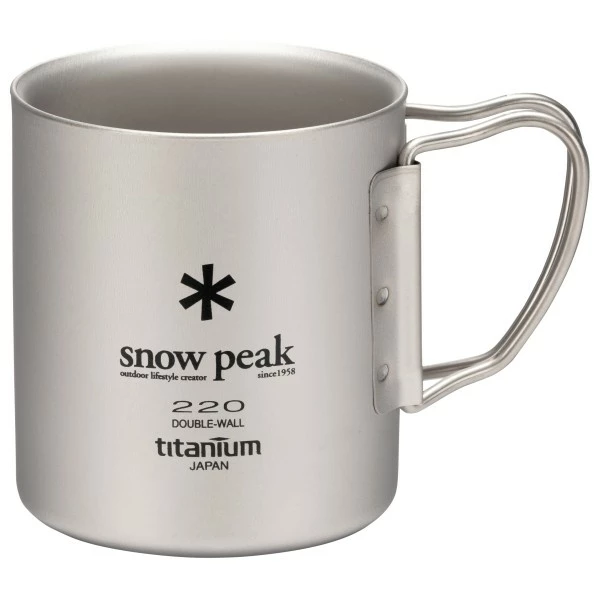 Snow Peak Titanium Double Wall Cup