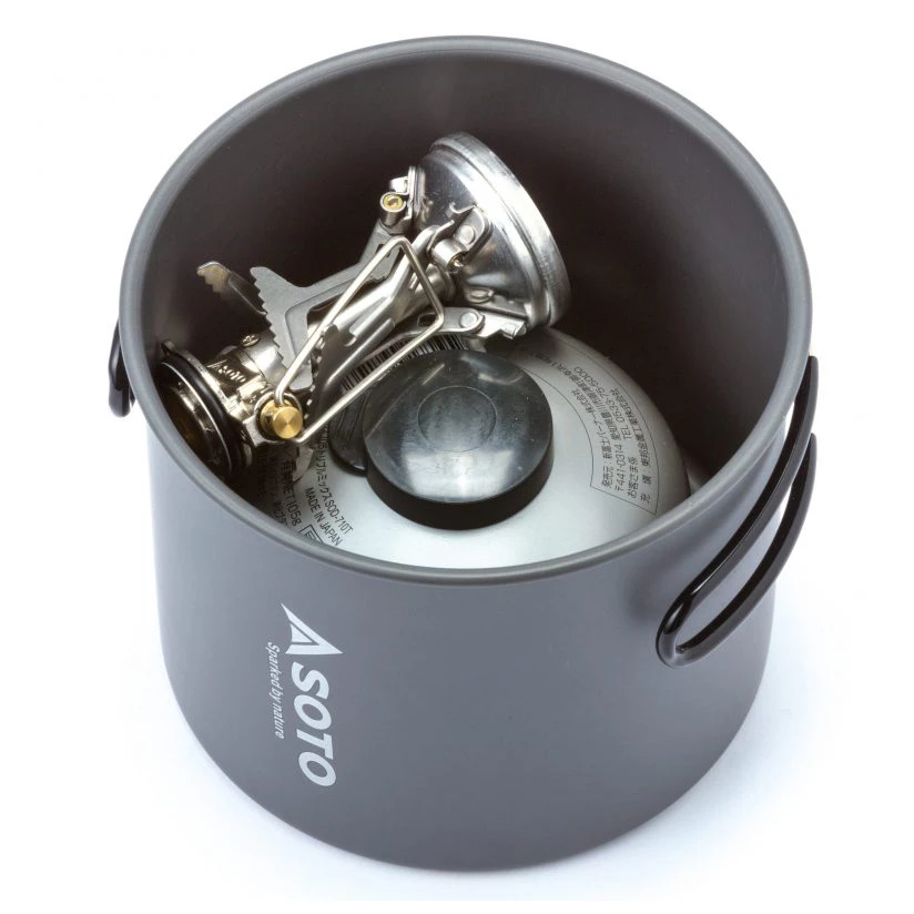 Soto Amicus W/ Igniter + New River Pot Combo - Gas Stove - Image 2