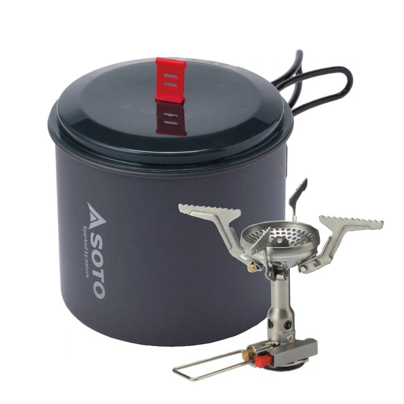 Soto Amicus W/ Igniter + New River Pot Combo - Gas Stove - Image 3