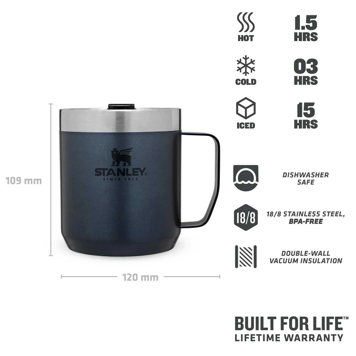 Stanley Camp Mug - Insulated Mug - Image 4