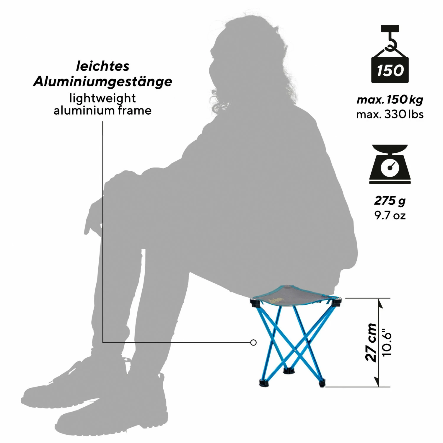 Uquip Trinity M - Camping Chair - Image 3