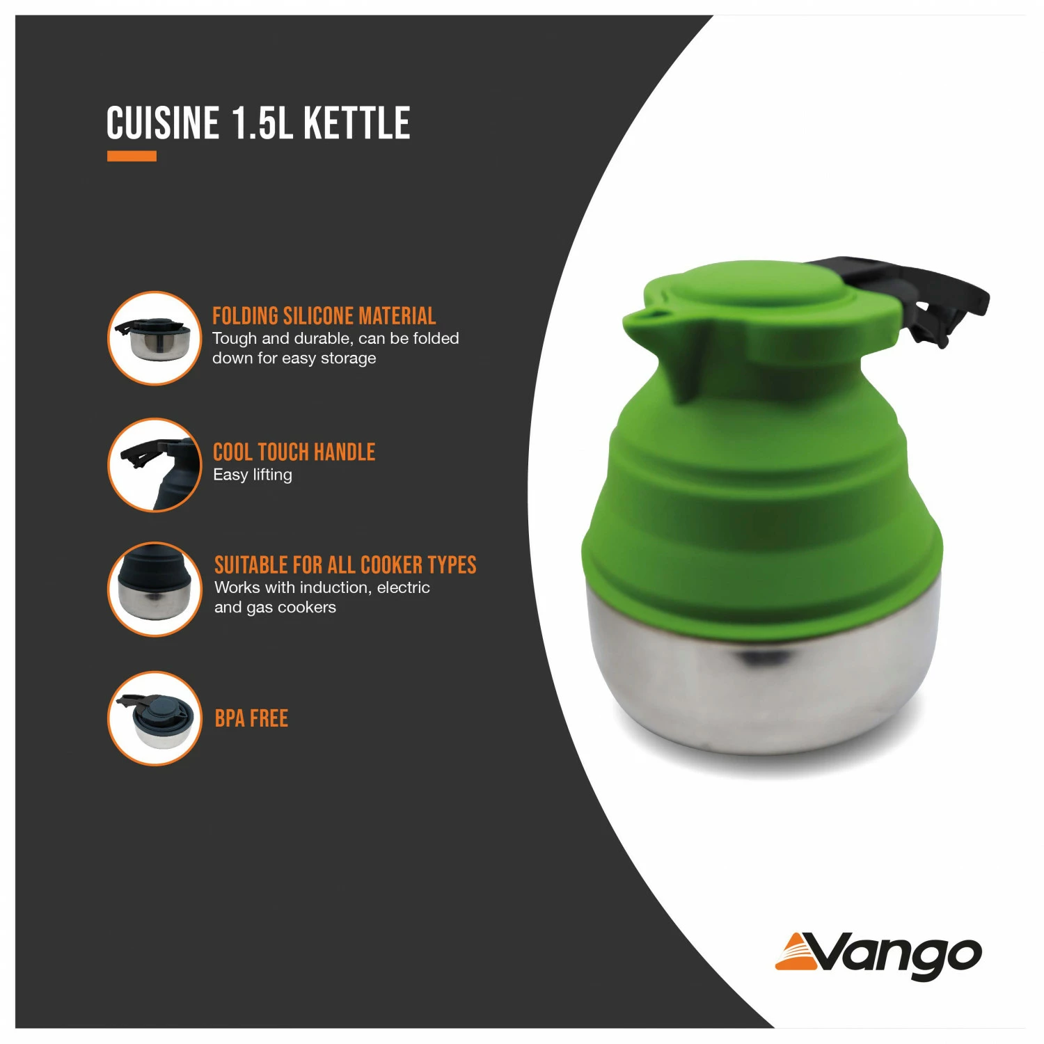 Vango Cuisine Kettle - Pot - Image 5