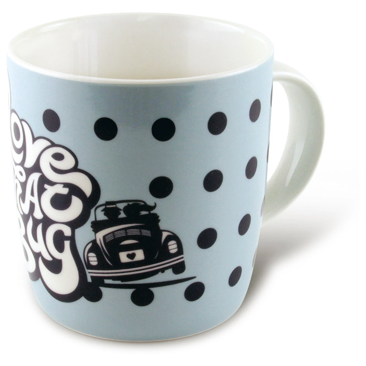 VW Beetle Coffee Cup In A Gift Box